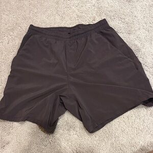 lululemon athletica Dark brown Pacebreaker Shorts